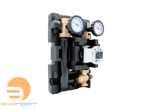 Насосно-смесительный модуль 1" TK DN25 ECO 2 (без насоса, термостат 25 - 55°C) лев Huch