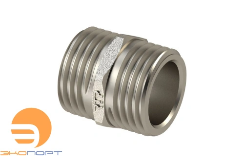 Ниппель переходной  НН 1х3/4 (никель) РТП