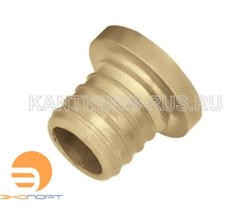 Заглушка 12*2 Push латунная KAN-therm