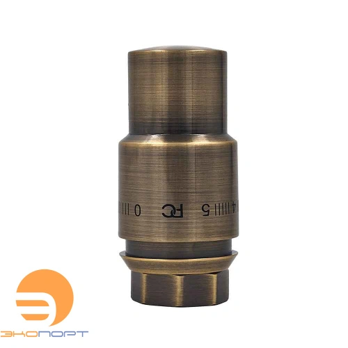 Термостатическая головка CRISTAL М30х1,5, цвет бронза, Primoclima Armature