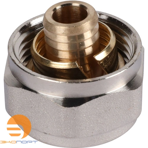 Соединение резьбозажим. 16х2 (резьба 3/4") для PEX Rommer