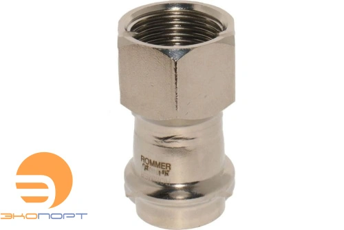 Переходник 28х3/4 ВР нерж. Rommer