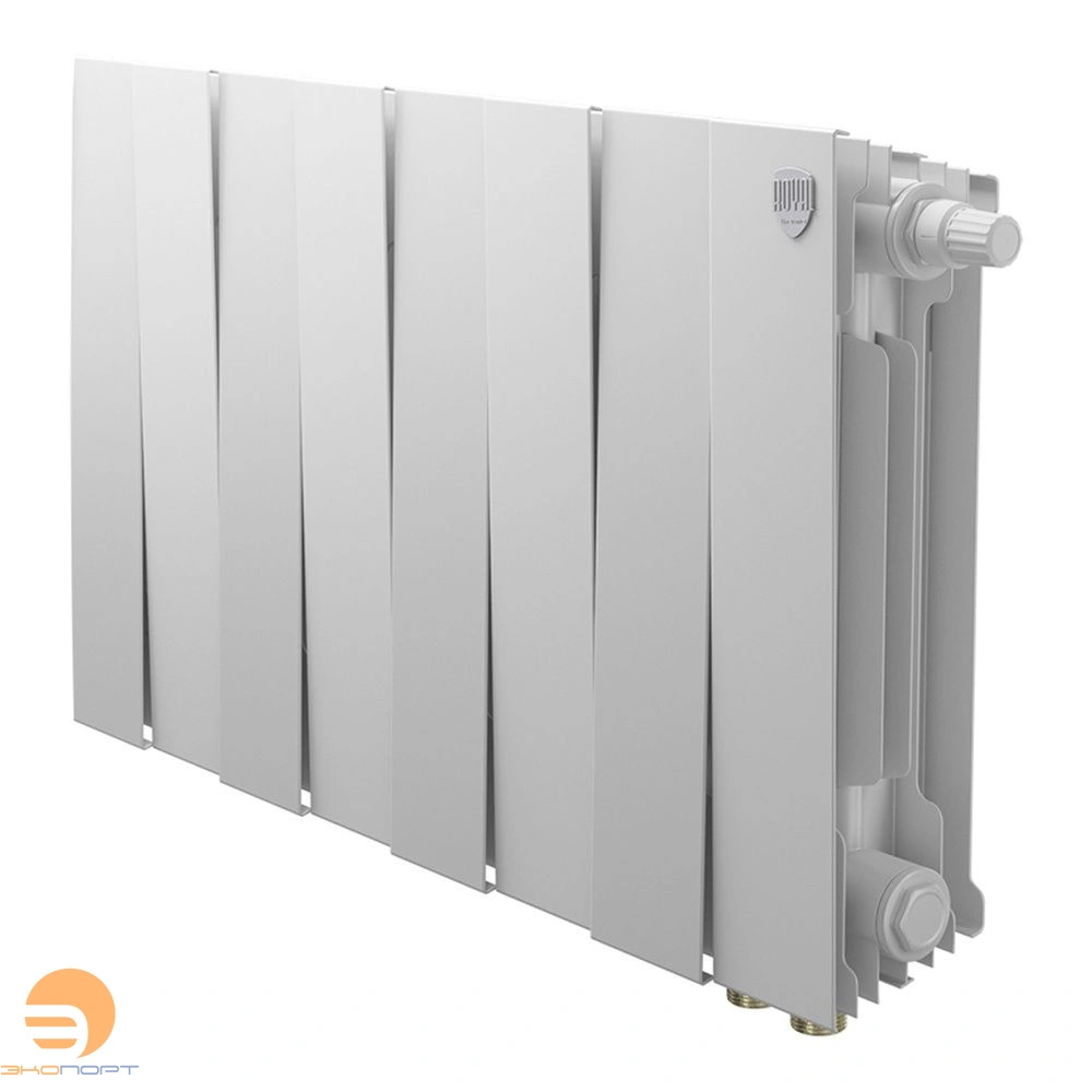 Радиатор биметаллический PianoForte Bianco Traffico VDR80 300/100   8 секций Royal Thermo