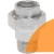 Американка чугун  11/2" ВН Platinum GEBO