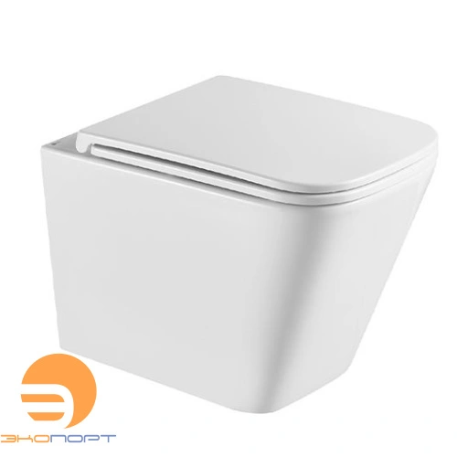 Унитаз подвесной безободковый FLOREX с крышкой (Торнадо 3.0) Lemark