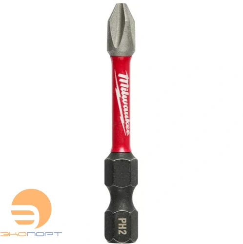 Бита для шуруповерта  Shockwave Impact Duty PH2 50мм , Milwaukee