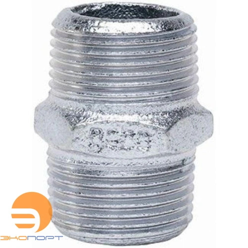 Ниппель чугун 1 1/4" Platinum GEBO