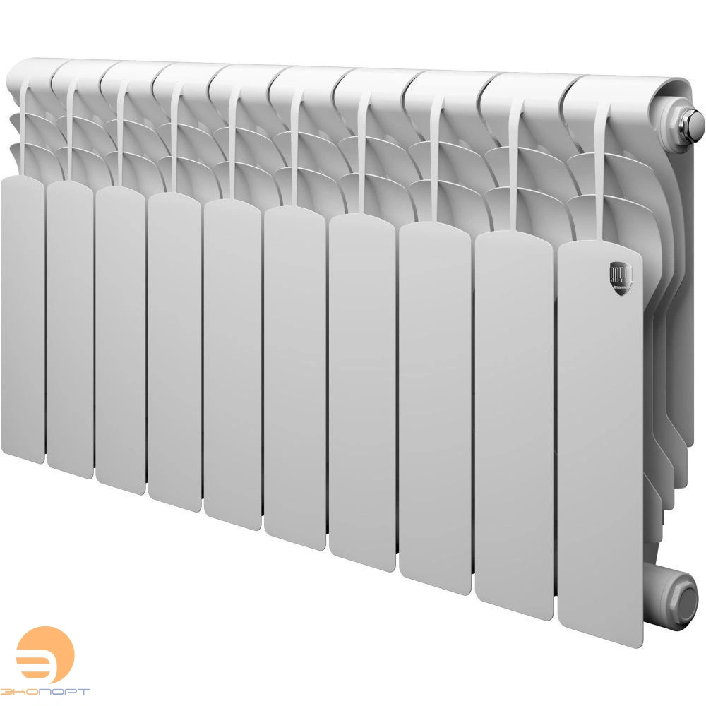 Радиатор биметаллический Revolution Bimetall 350/80 10 секций Royal Thermo