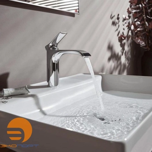 Смеситель для раковины Vivenis 110мм со сливным гарнитуром HANSGROHE