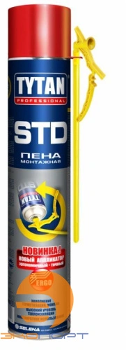 Пена монтажная TYTAN STD ЭРГО 750 мл. професс. ЗИМНЯЯ
