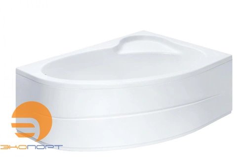 Ванна ЭДЕРА ассиметричная 170*110 R, белая, прав., Santek