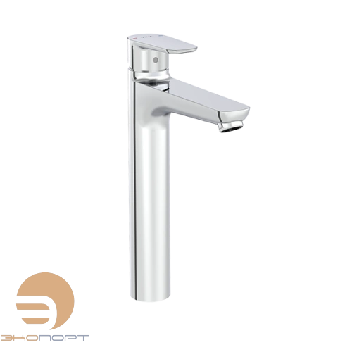 Смеситель для умывальника Flow Soft, высокий, монолитный, хром, Vitra 