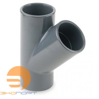 Тройник 45* (110) PN10 PVC-U