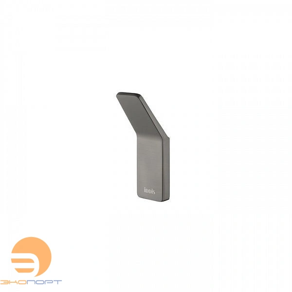Крючок одинарный Slide, графит, IDDIS