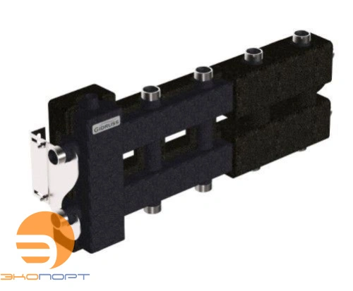 Балансировочный коллектор BM-60-5DU.EPP (до 60 кВт,вх. G 1", 2+2+1 контура G 1", EPP-термоизоляци)