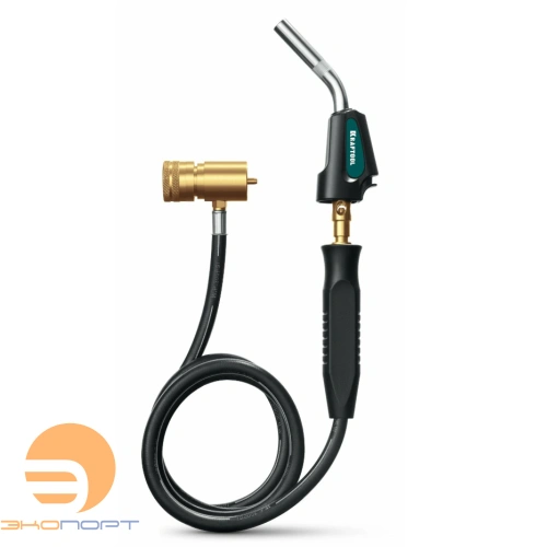 Газовая горелка с пьезоподжигом со шлангом 1.4 м Blue Fire Kraftool