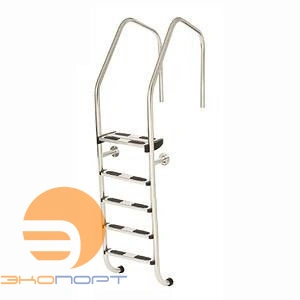 Лестница 5 ступеней (ш.б.) Flexinox SPECIAL OVERFLOW AISI-316