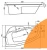 Ванна МАЙОРКА ассиметричная XL 160*95, Белая, Лев. Santek