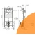 Модуль для подвесного унитаза (+M70+M91) Белый, Alсa Plast