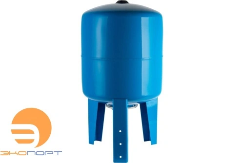 Бак мембранный для водоснабжения 500 л STOUT вертикальный с опорными стойками со сменной мембраной 