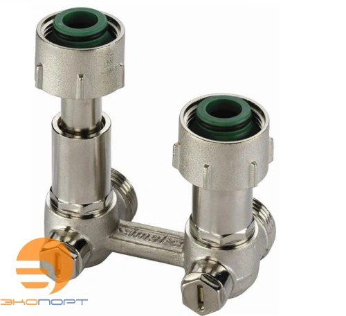 Узел нижнего подключения ET2/50 телескопический угловой, ВР3/4х3/4НР Simplex