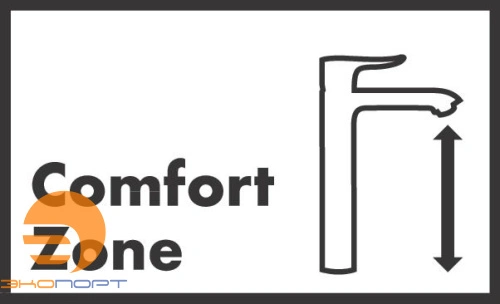 Смеситель для раковины Vernis Blend 100,черный матовый, HANSGROHE