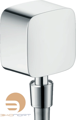 Шланговое соединение д/душа 1/2, PuraVida, с защ. от обр. тока , HANSGROHE