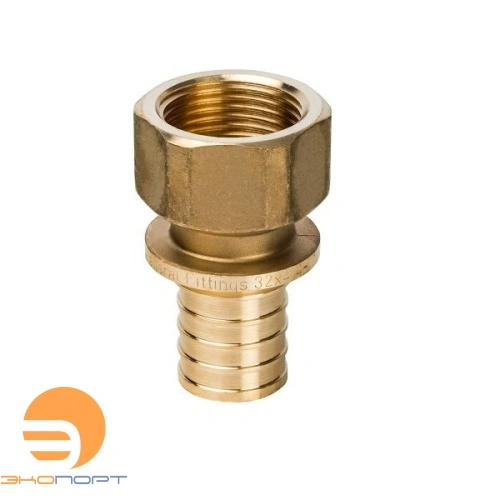 Муфта переходная 25-3/4 ВР латунь STOUT