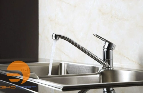 Смеситель для кухни POINT с поворотным изливом, LEMARK