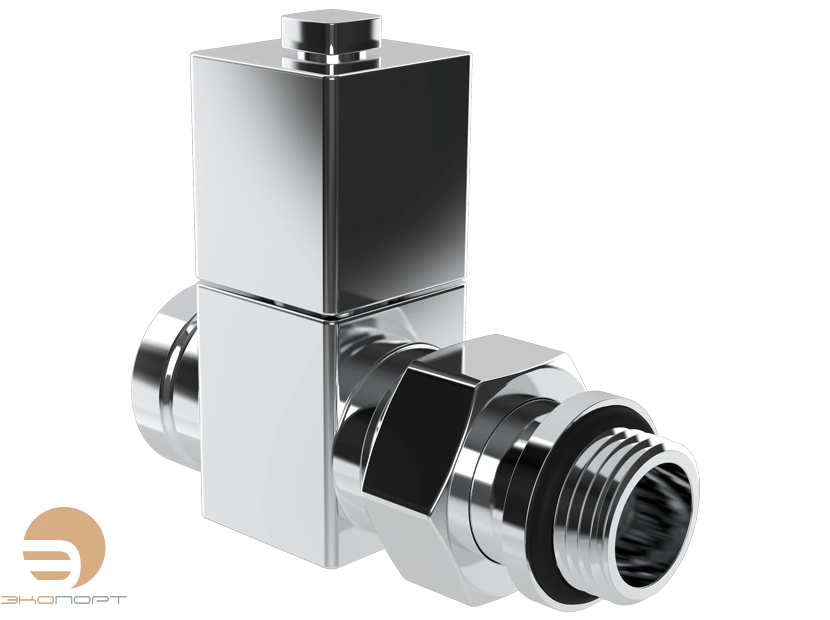 Вентиль ручной регулировки прямой 1/2" ручка КУБ Royal Thermo