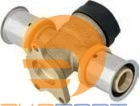 Отвод фиксируемый проходной с ушками 20*2 G 1/2 Press KAN-Therm