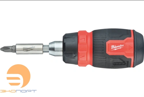 Отвертка универсальная с трещоткой 8 в 1,Milwaukee
