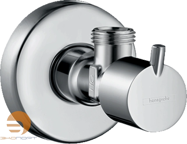 Вентиль угловой с рукояткой S, HANSGROHE