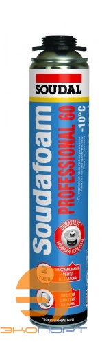 Пена монтажная SOUDAL Professional 750 мл. под пистолет ЗИМНЯЯ