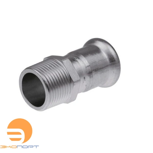 Соединитель Inox press 15хR1/2" НР нерж. KAN-Therm