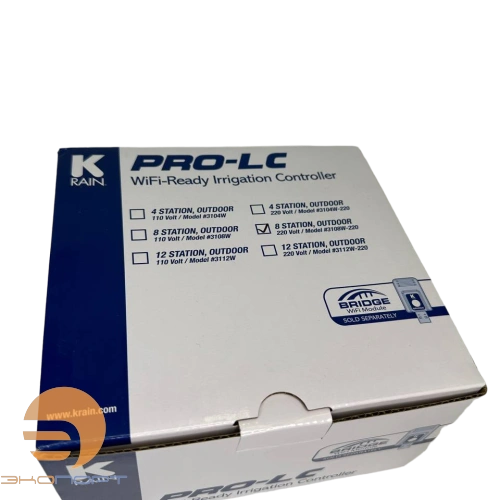 Контроллер PRO LC 8 станций \ уличный \ WIFI \ K-Rain
