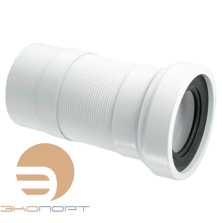 Труба фановая раздвижная, L230-440мм, вход 90-110мм, выход гладкий 110мм McAlpine