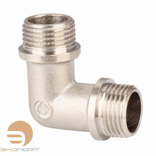 Угольник НН  1х1 (никель) Gappo