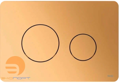 Клавиша TECEloop, пластиковая, латунь металлик