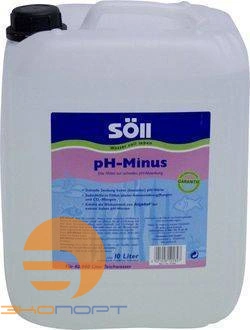 Средство для понижения уровня рН -Minus 10 л