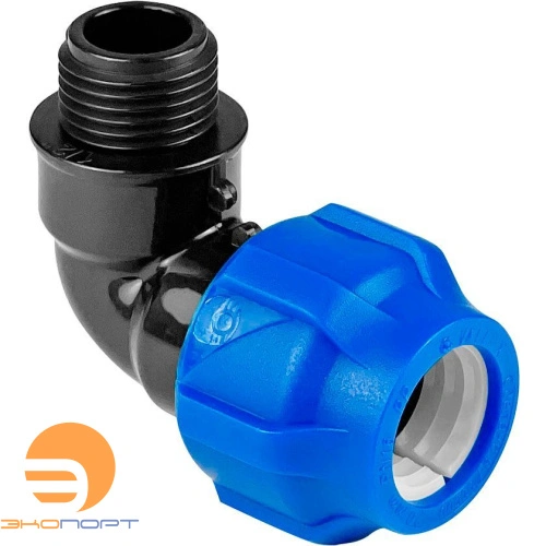 Отвод НР 32х3/4" ПНД Valfex