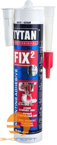 Клей монтажный Tytan PROFESSIONAL Fix2 Instant Invisible мгновенный, невидимый, 290 мл