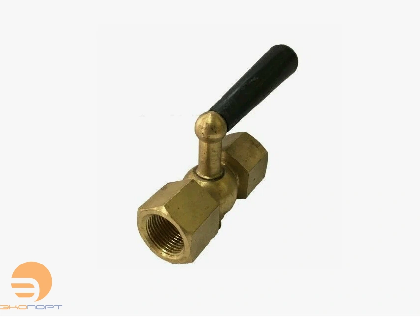 Кран трехходовой под манометр KM VFM20FGFG Ду15 Ру20 внутр. G 1/2"/внутр. G 1/2"