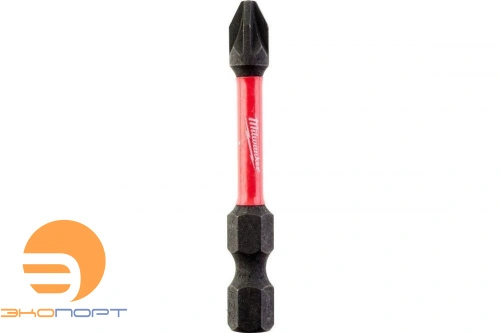 Бита для шуруповерта  Shockwave PZ2 50мм , Milwaukee (1шт)
