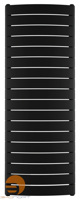 Радиатор биметаллический вертикальный Convex 500 (2176Вт) 22 секц. (нижнее разнесенное) Antracit Rifar