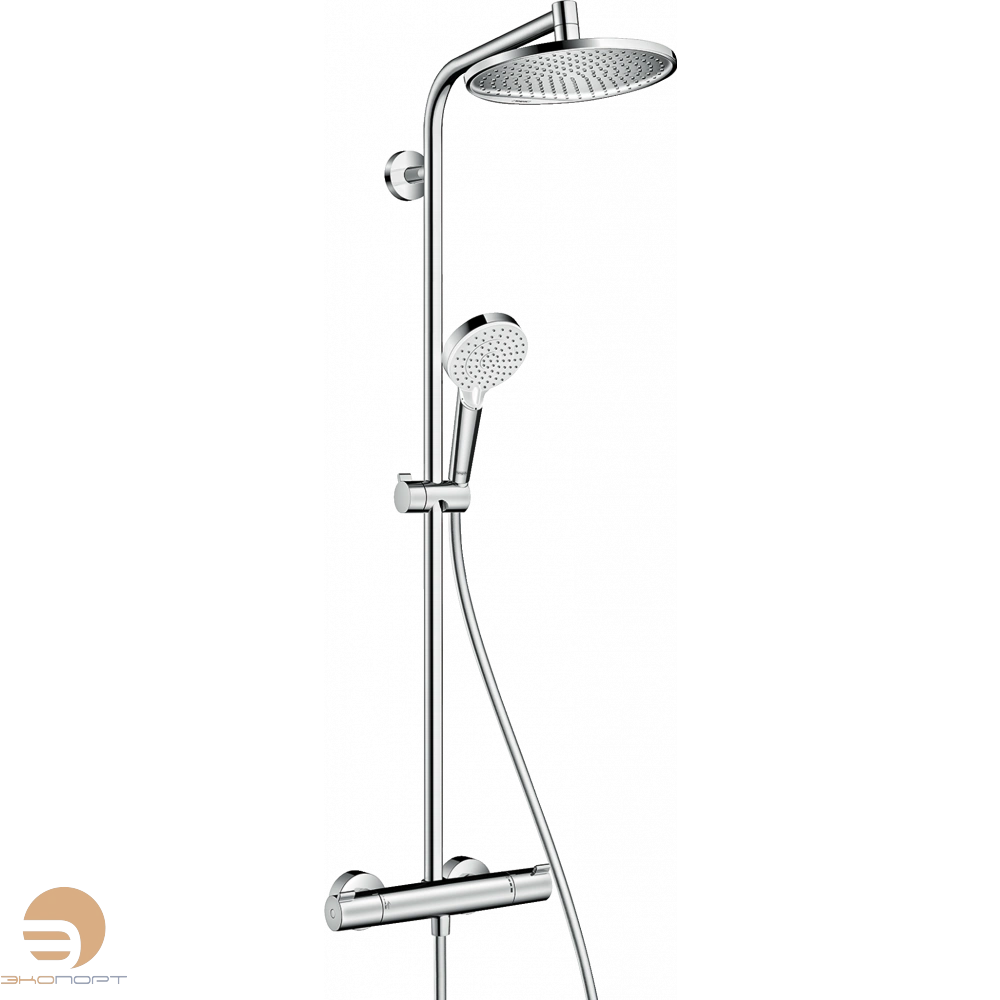 Душевая система Crometta S240 1jet Showerpipe, HANSGROHE
