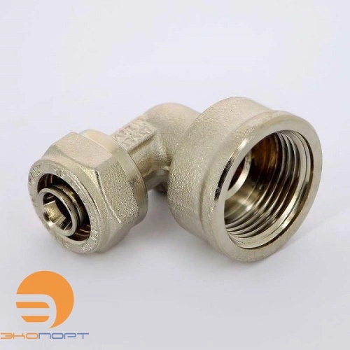 Угол ВР 20х1/2" никелир. (обжим) Uni-Fitt