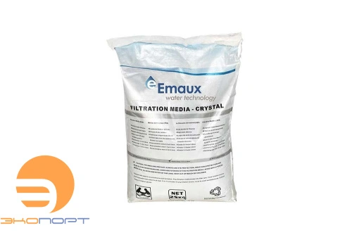 Песок стеклянный 0,5-0,8 мм FMG25A (1меш=25кг), Emaux 