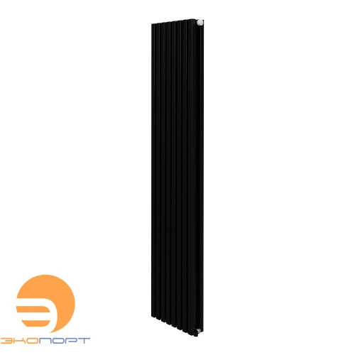 Дизайн-радиатор Shift Q30 VC2180 -  6 секций RAL9005m (черный матовый) Royal Thermo