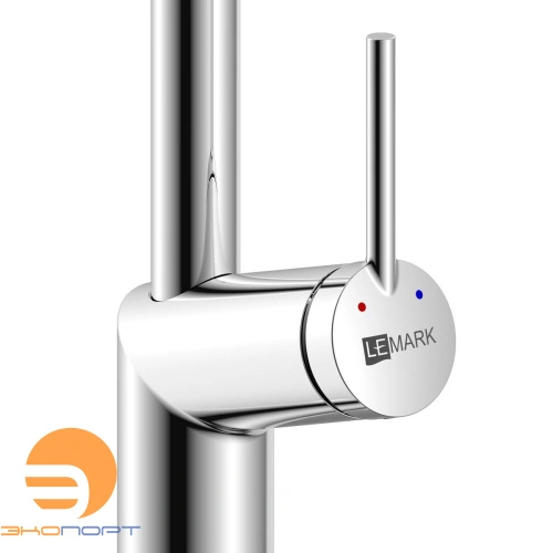 Смеситель для кухни Minima, с высоким поворотным изливом, хром, LEMARK